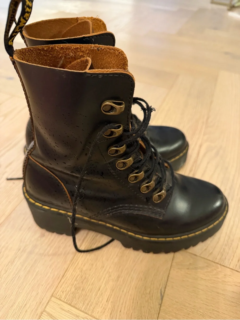 Dr. Martens Leona Lace-Up Boots